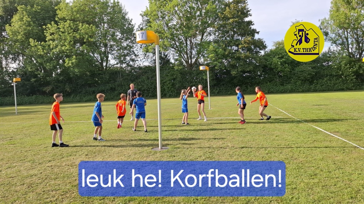 Leuk hé! Korfballen!