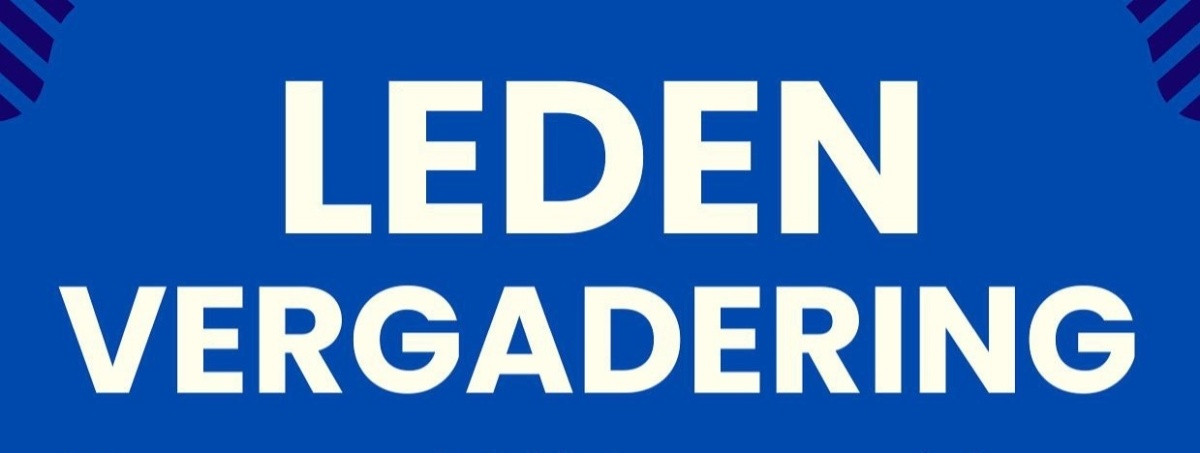 Leden vergadering
