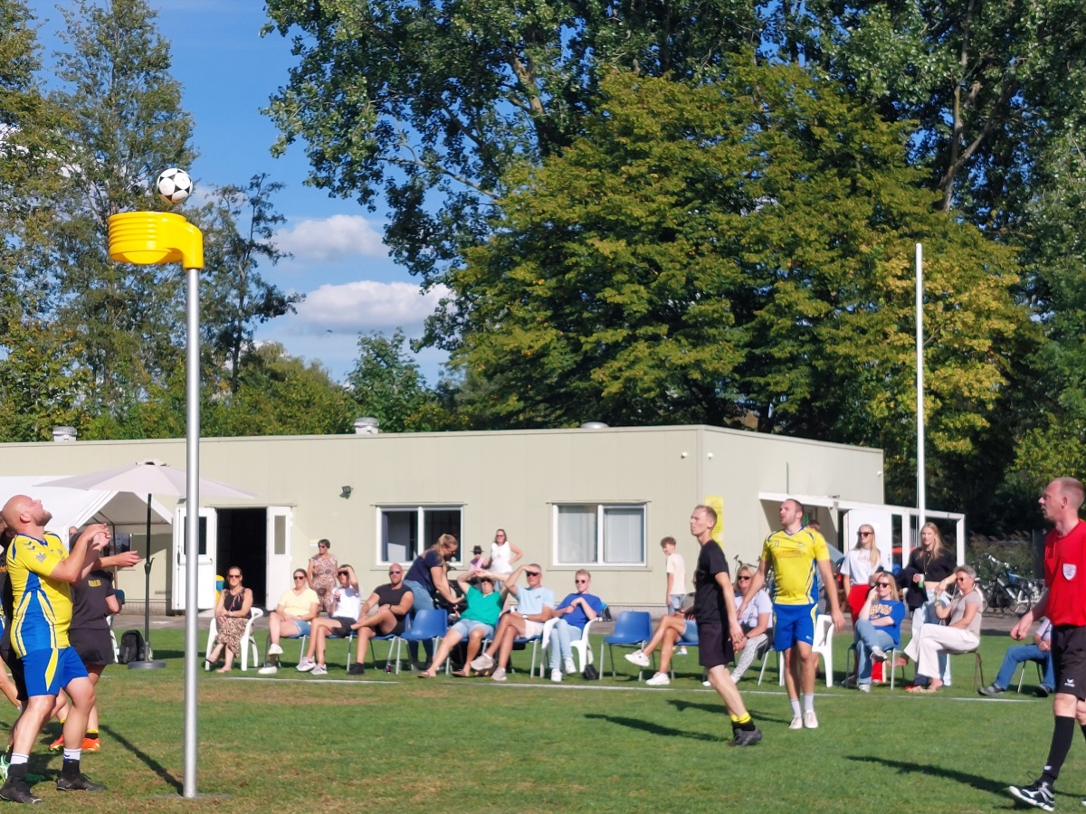 Eerste veldwedstrijd nieuwe seizoen.