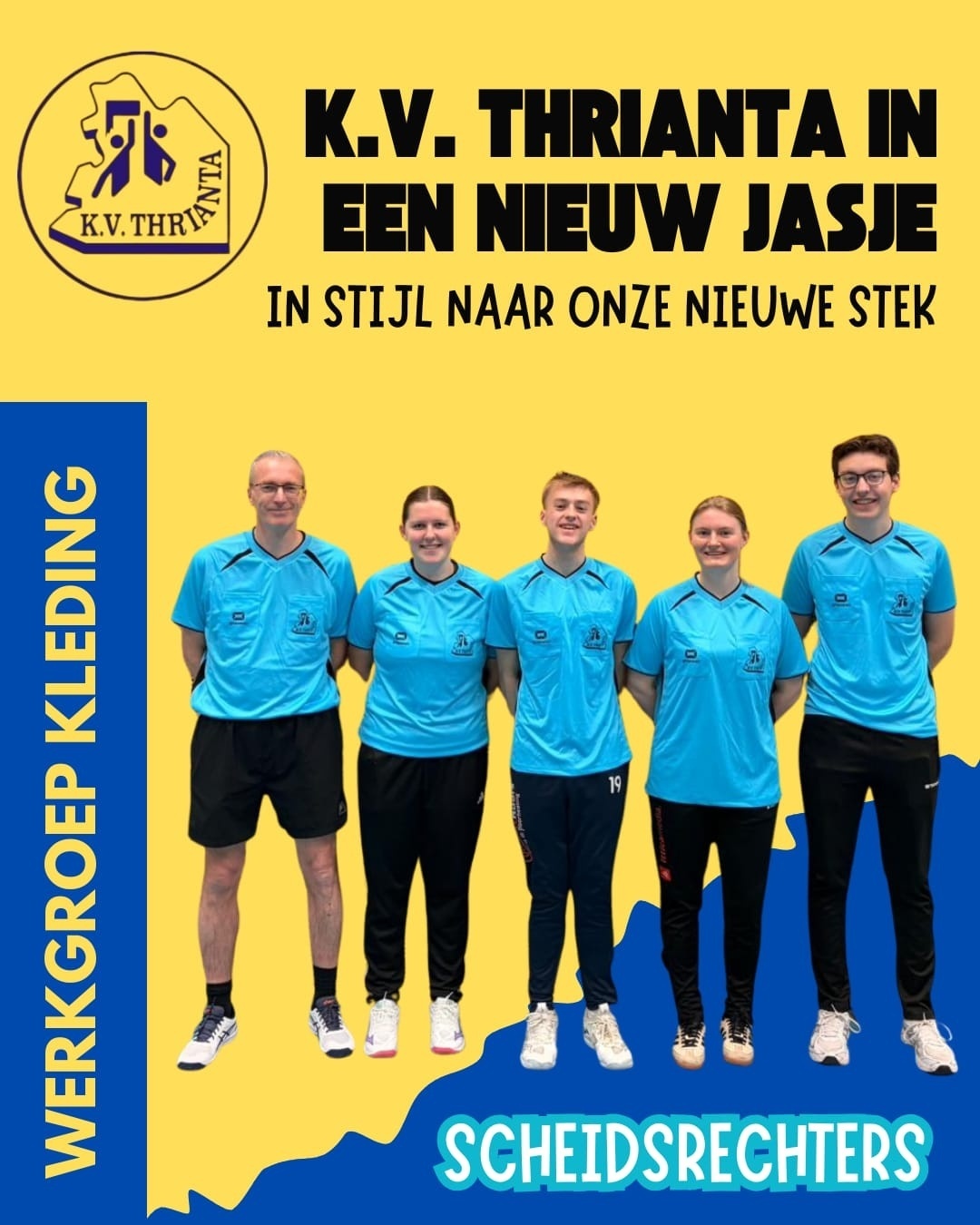 Kv Thrianta in nieuw jasje💙💛