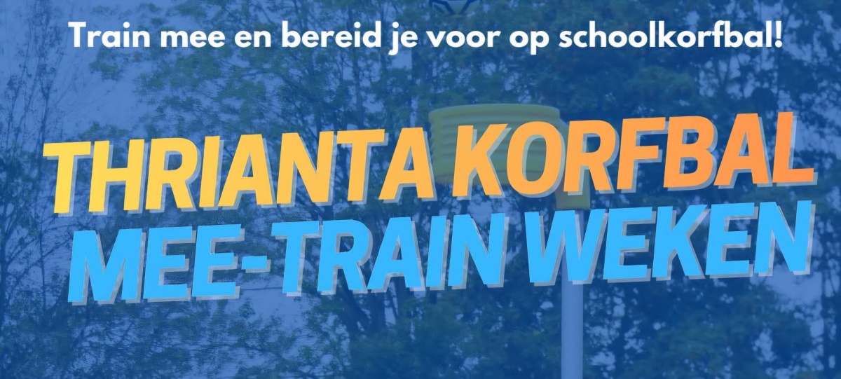 Kom je mee trainen.