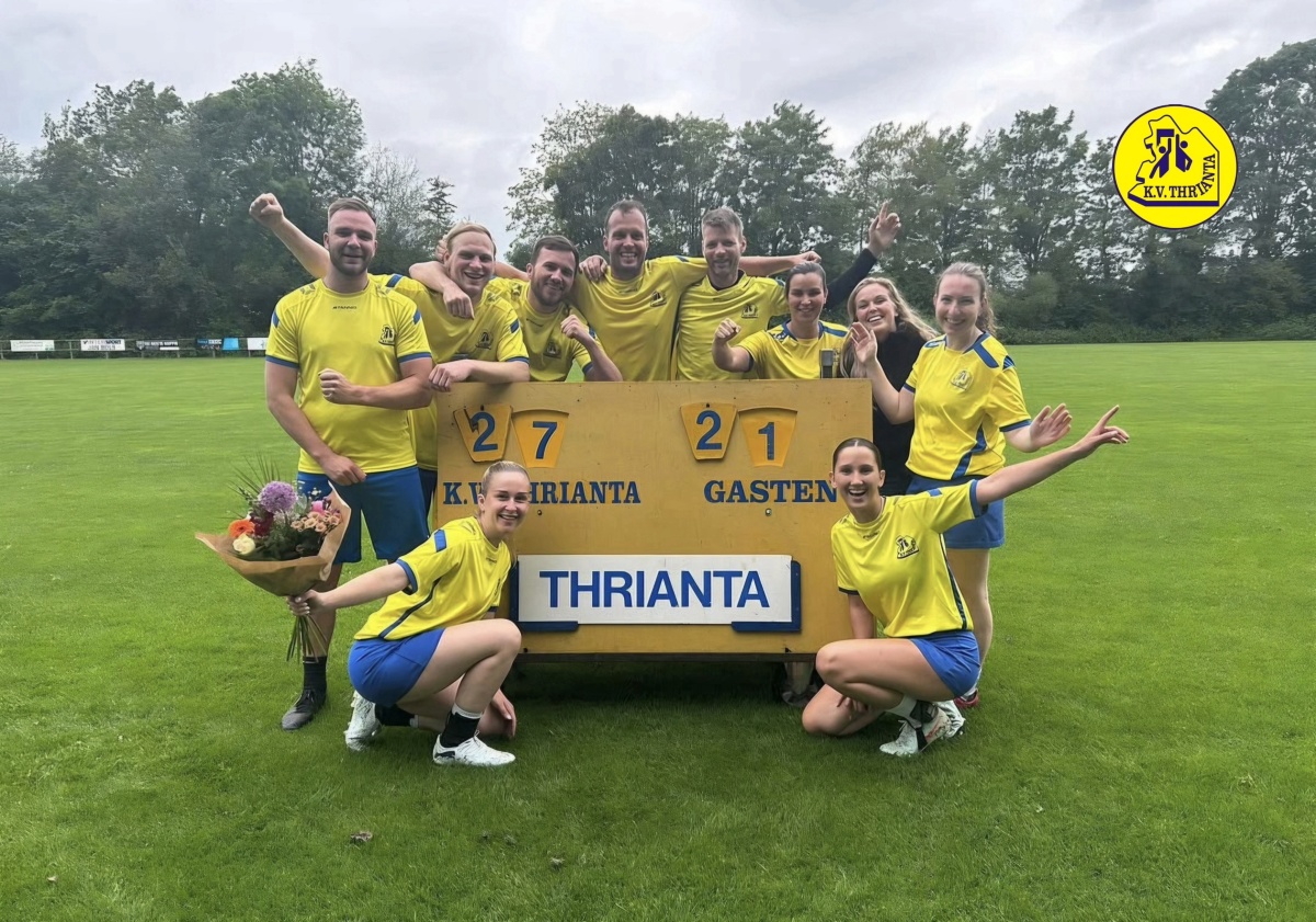 Thriantanen kampioen.
